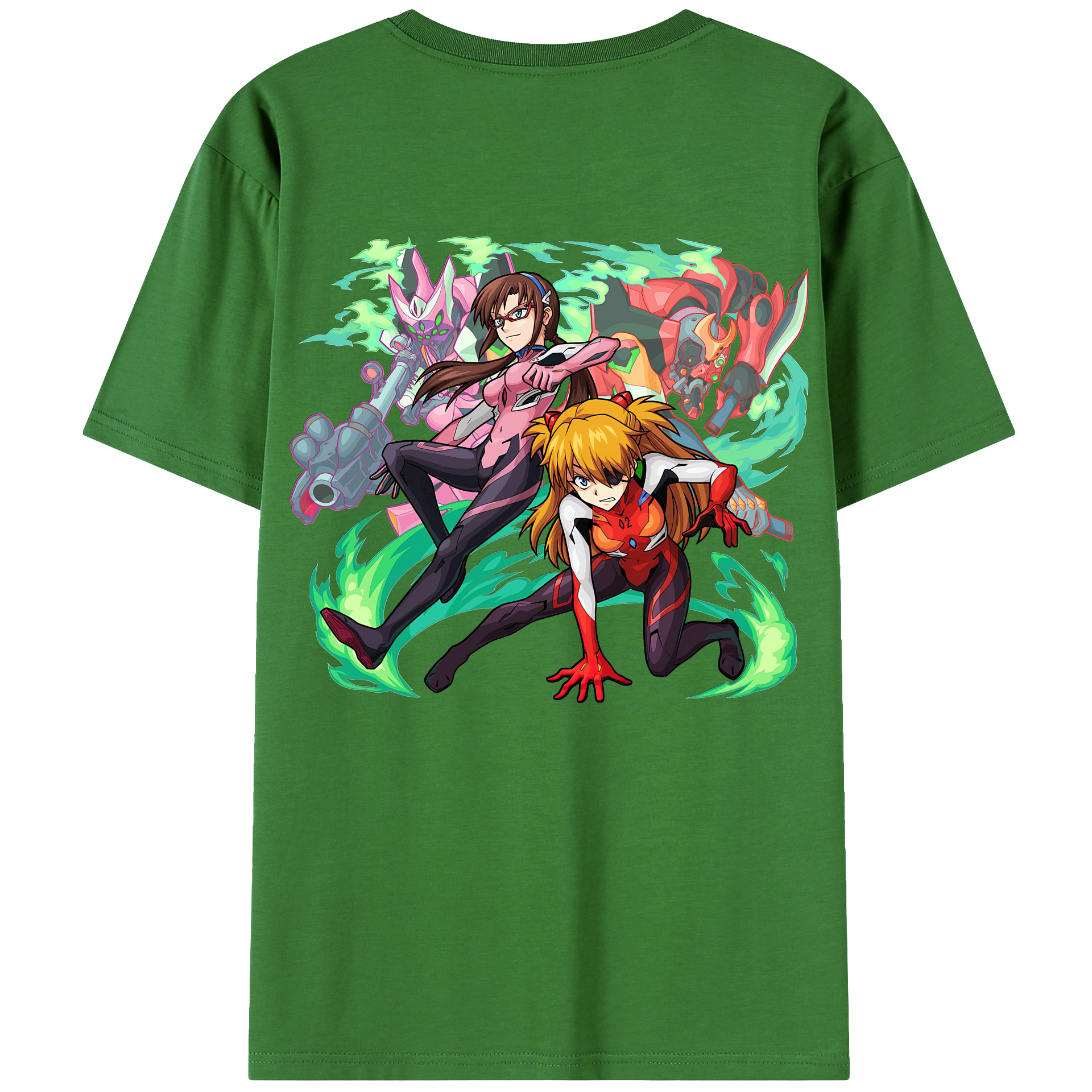 （画像用） EVA 新世紀エヴァンゲリオン レディース半袖Tシャツ(バックプリント)